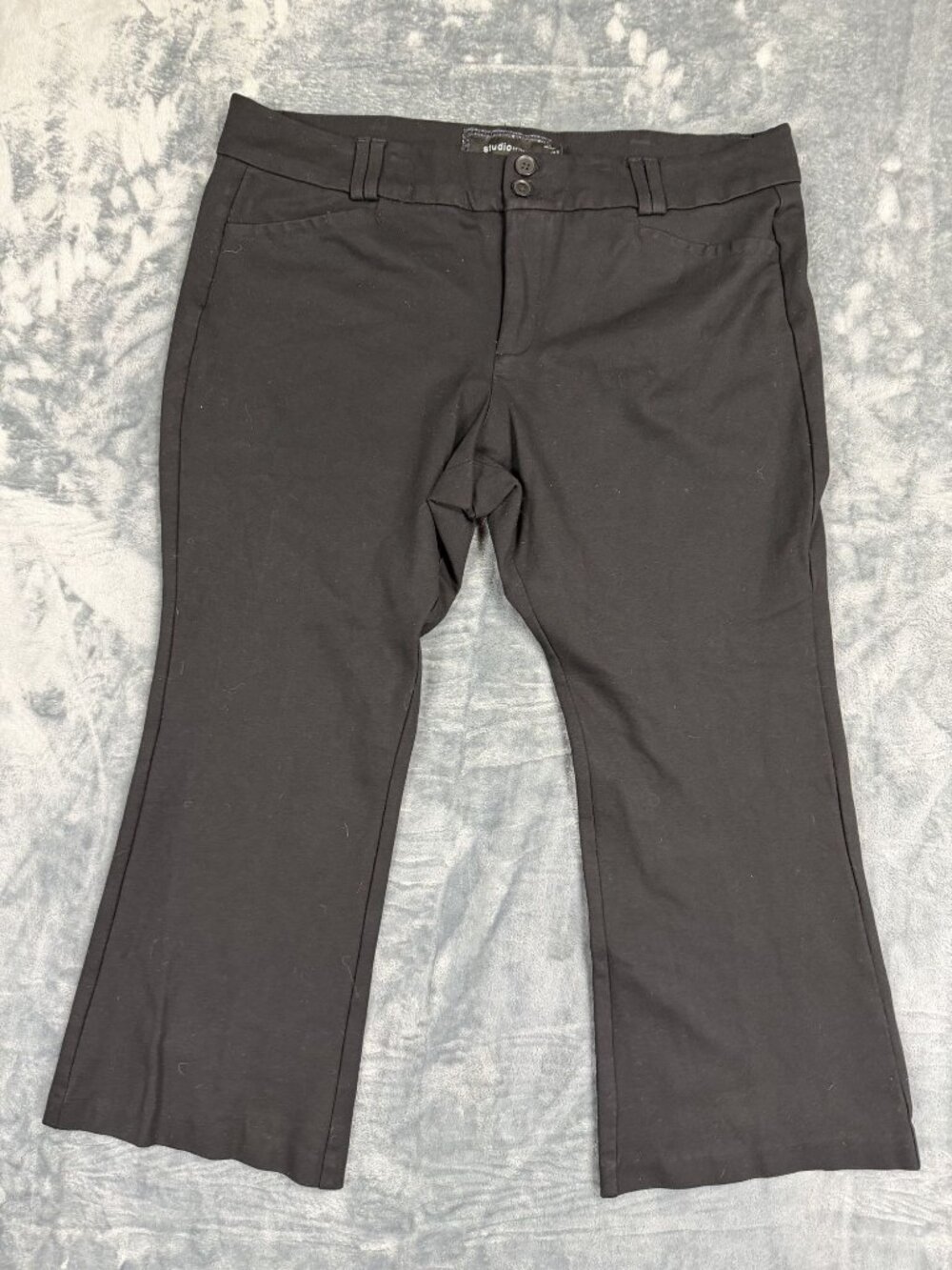 Studio By Torrid Black Stretch Bootcut Pants Size 22S Womens Office Wear